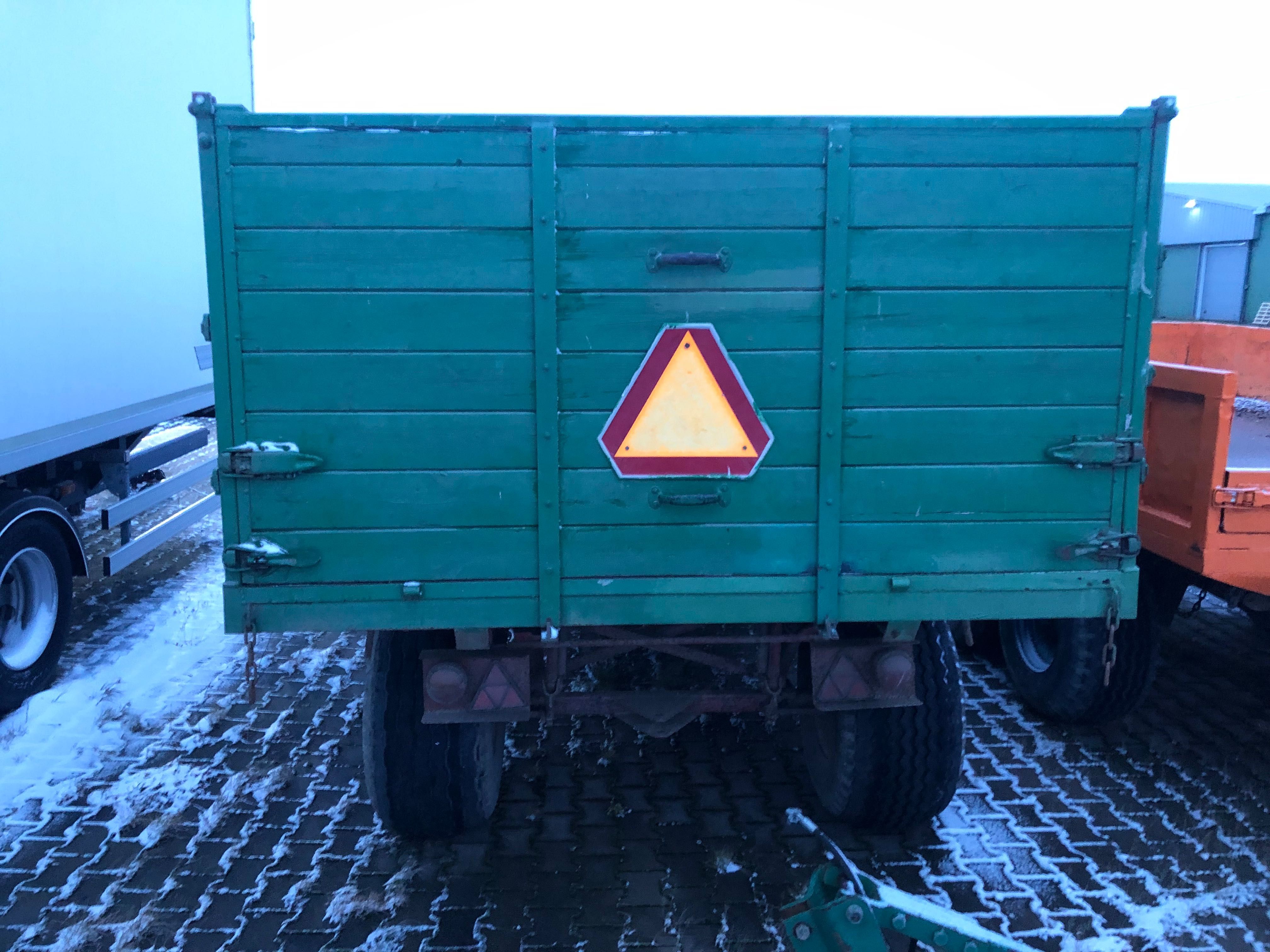 Przyczepa 7/8 ton zbożowa ZAREJESTROWANA