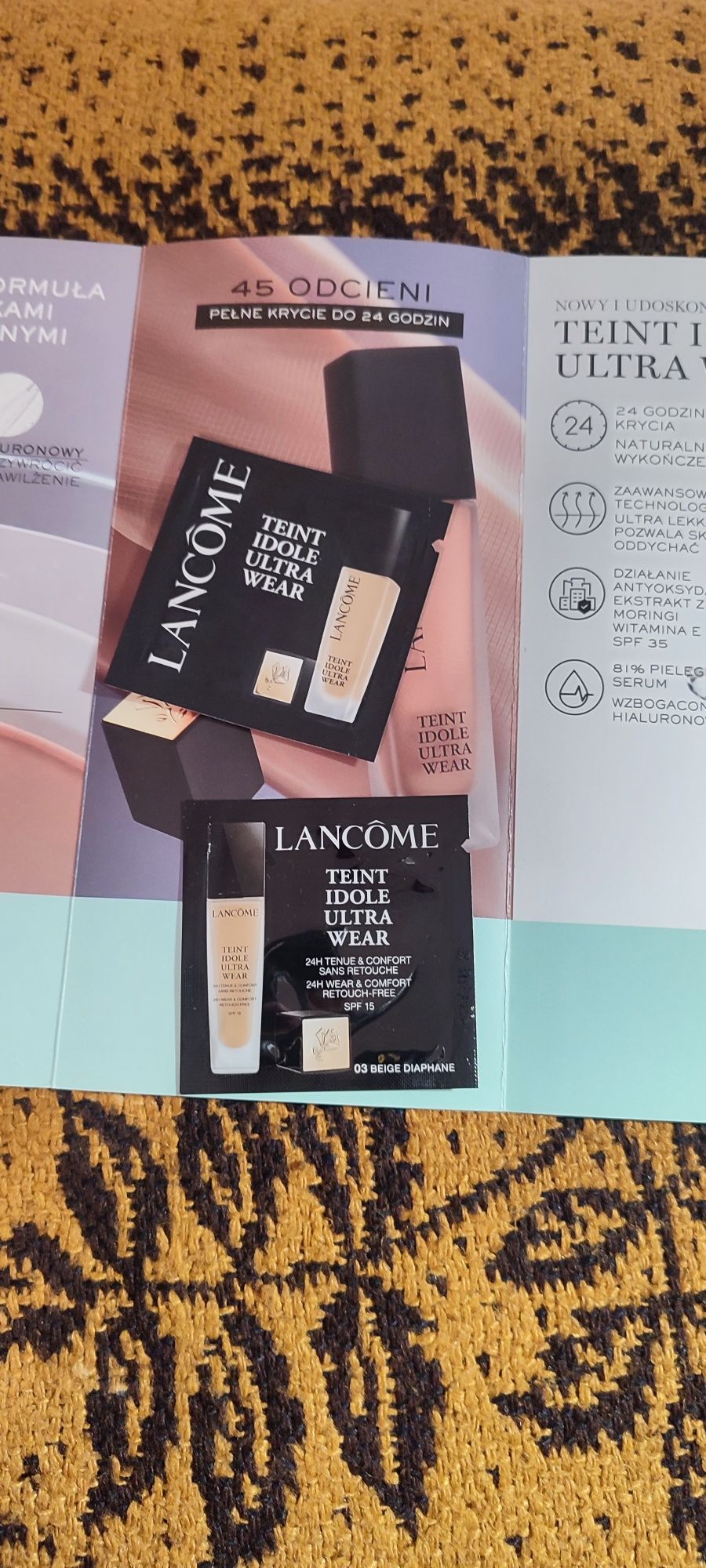 Lancome podkład dwa kolory