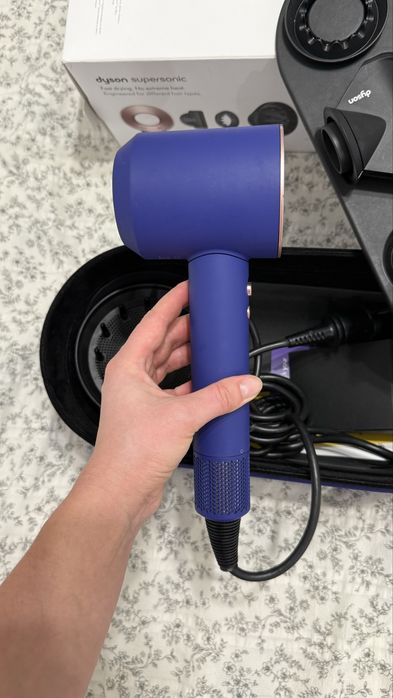 Фен для волосся Dyson Supersonic Limited Edition Vinca Blue/Rose