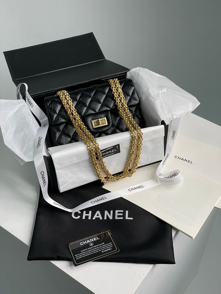 Сумочка в стиле Chanel 1.55 Шанель премиум