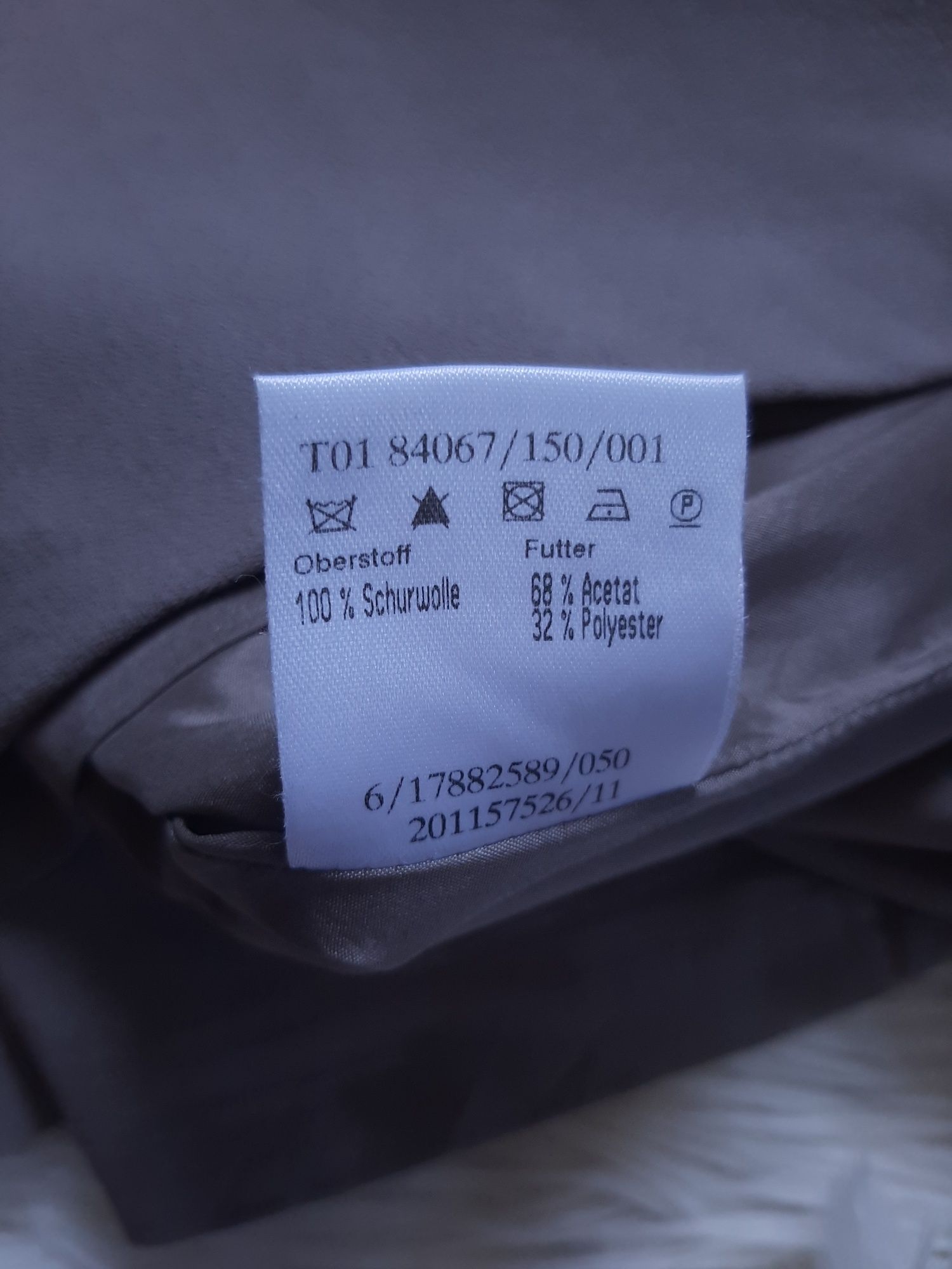 Sukienka René Lezard S 36 M 38 wełna