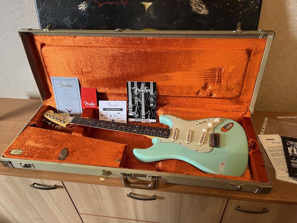 Fender Custom Shop 60s stratocaster relic
