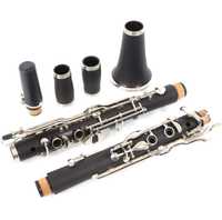 Yinfente Profesjonalny klarnet, drewno ebonitowe