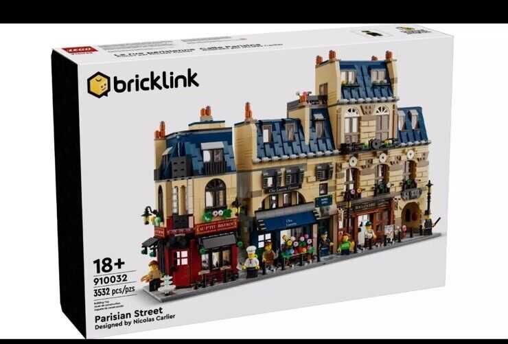 Конструктор LEGO BrickLink 910032 Парижская улица (3532 Детали)