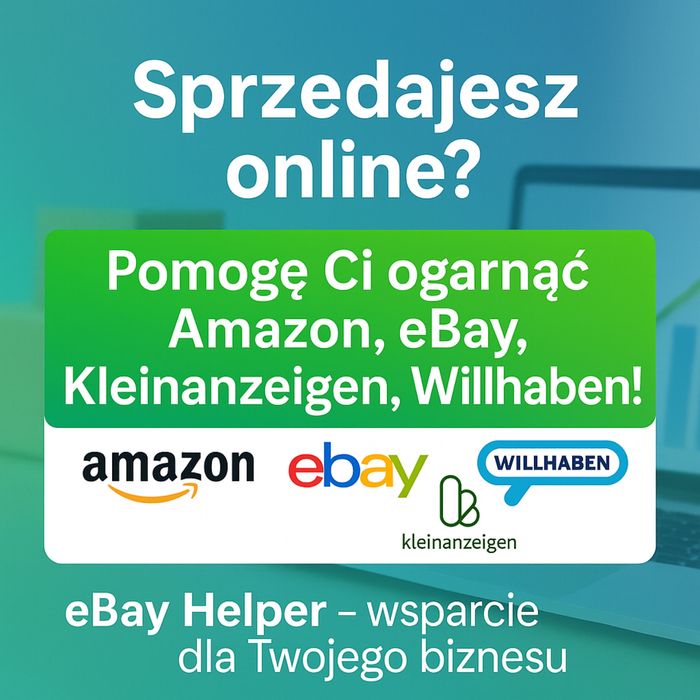 Profesjonalna obsługa sprzedaży na Amazon, eBay