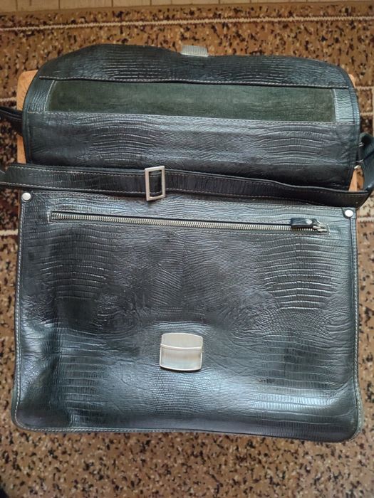 Шкіряний портфель