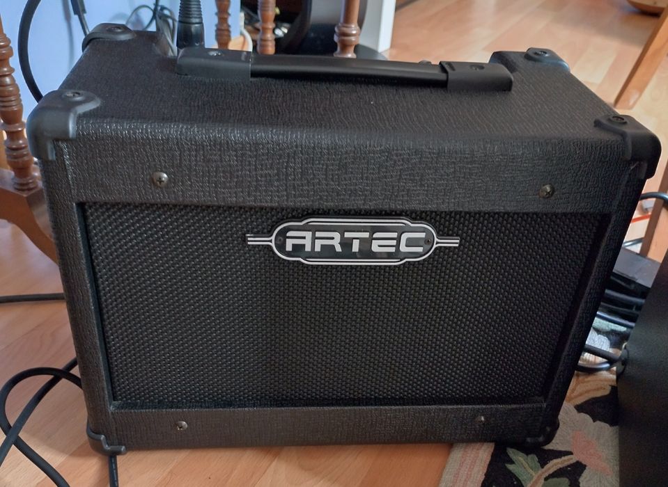 Amplificador Artec guitarra acústica A15C novo
