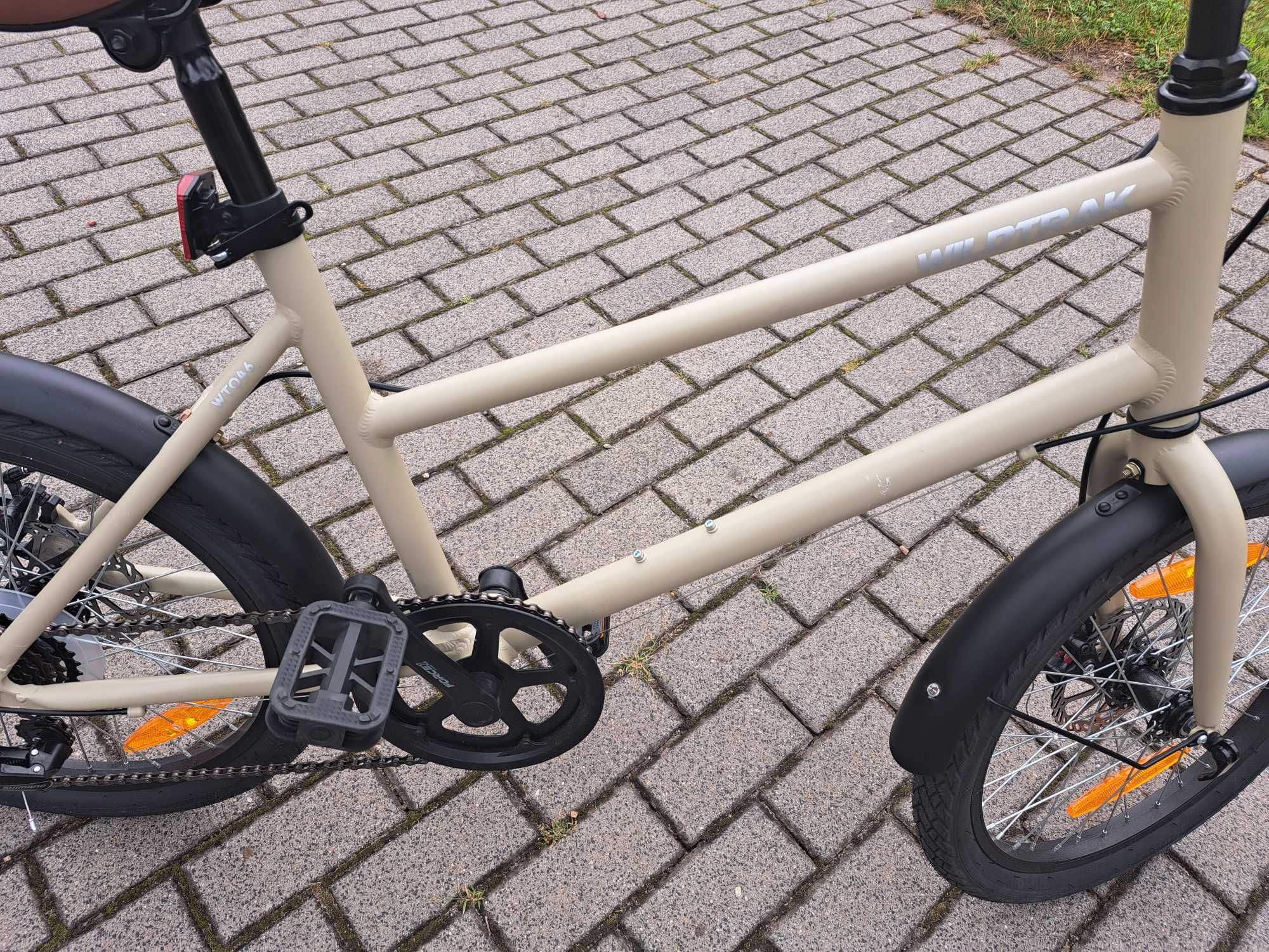 Wildtrak - aluminiowy rower miejski dla dorosłych 20 cali 6 biegów