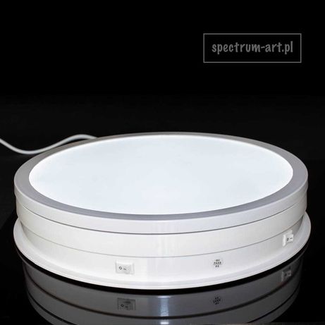 Stół Fotograficzny Obrotowy Podświetlany LED Baron Biały
