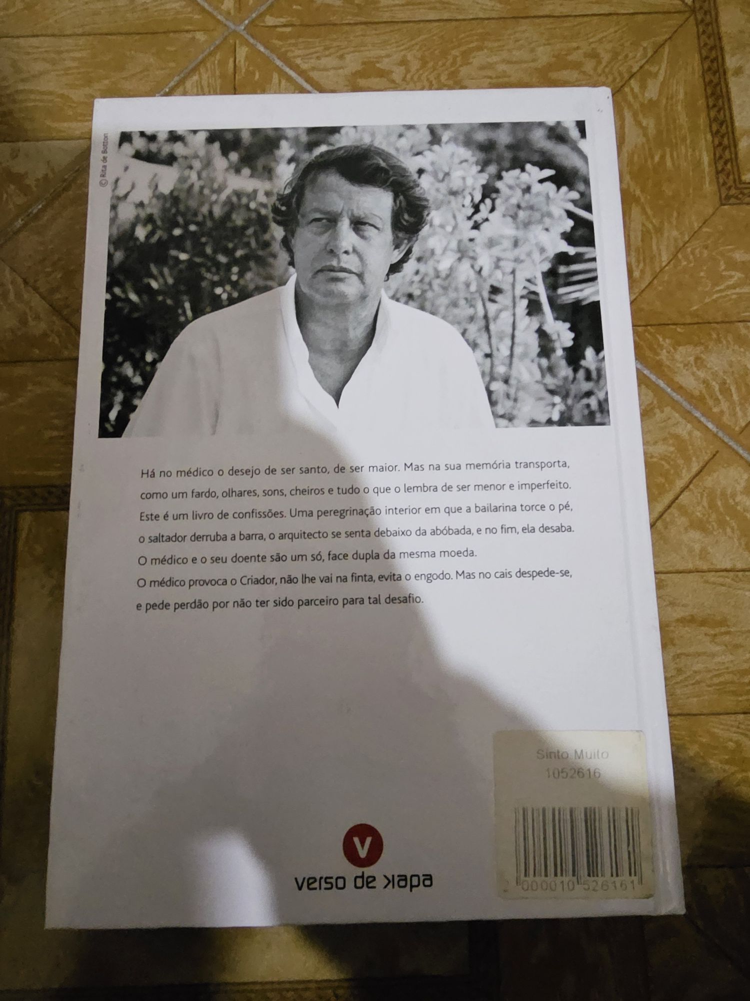 Sinto Muito - Nuno Lobo Antunes - Capa Dura