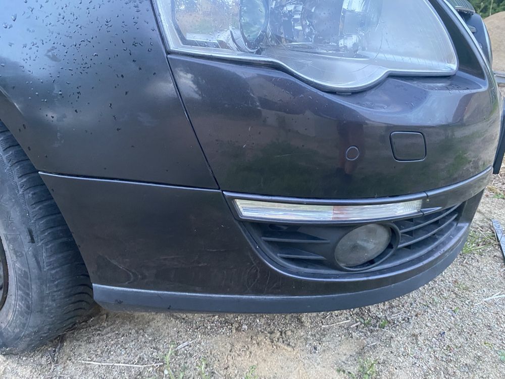Zderzak przód grill PDC VW Passat B6 oryginał gwarancja komplet