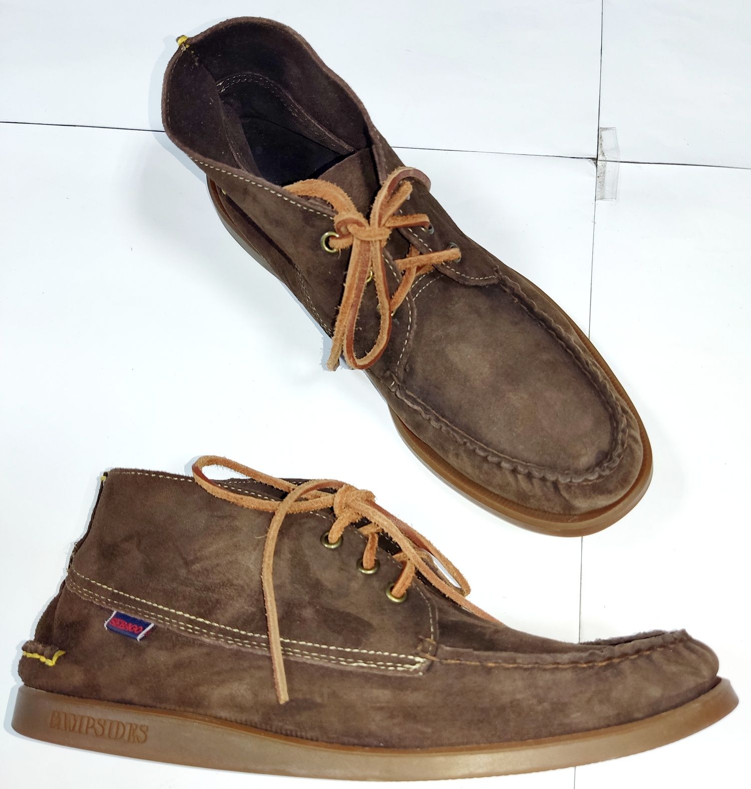 Топсайдеры,мокасины, Sebago Campsides ,кожа замш 42р.