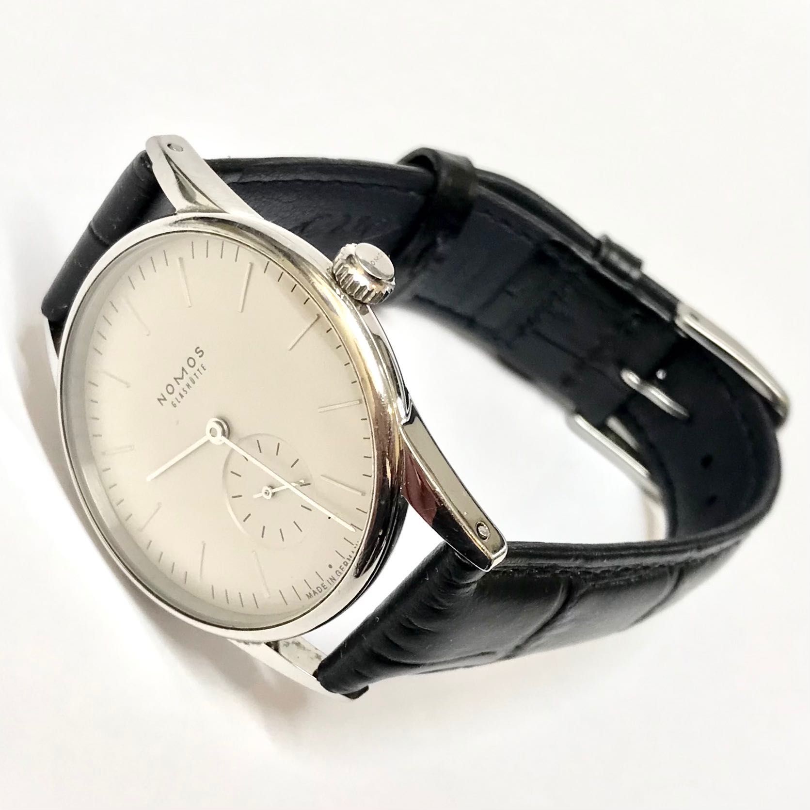 NOMOS Glashütte Orion 101 Zegarek męski KLASYCZNY jak NOWY 38mm MECHAN
