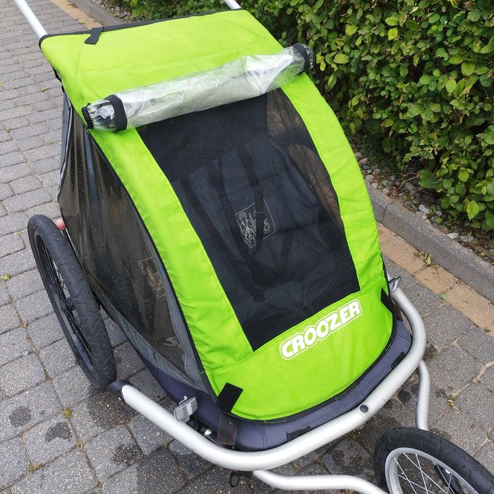 Przyczepka rowerowa jogger wózek dziecięca dwuosobowa Croozer Kid 2 3w
