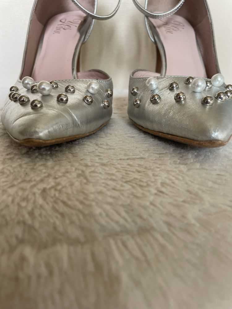 Loft37 buty szpilki Yes I do skórzane skóra 37
