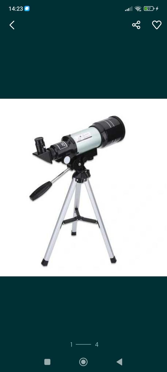 Teleskop astronomiczny F30070M