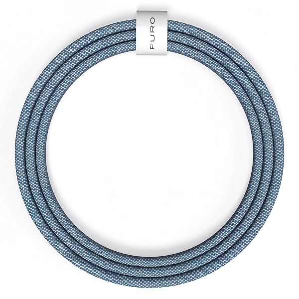 Kabel Puro Fabrik 60W USB-C - USB-C 1,5m - niebieski