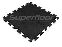 Basic Black mata gumowa na siłownię puzzle 15mm - Najtaniej na rynku