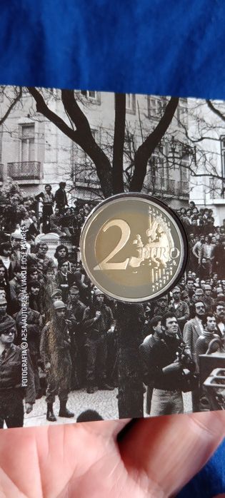 Moeda comemorativa do 25 Abril - Proof