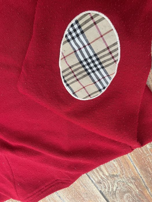 Malha Vermelha Burberry