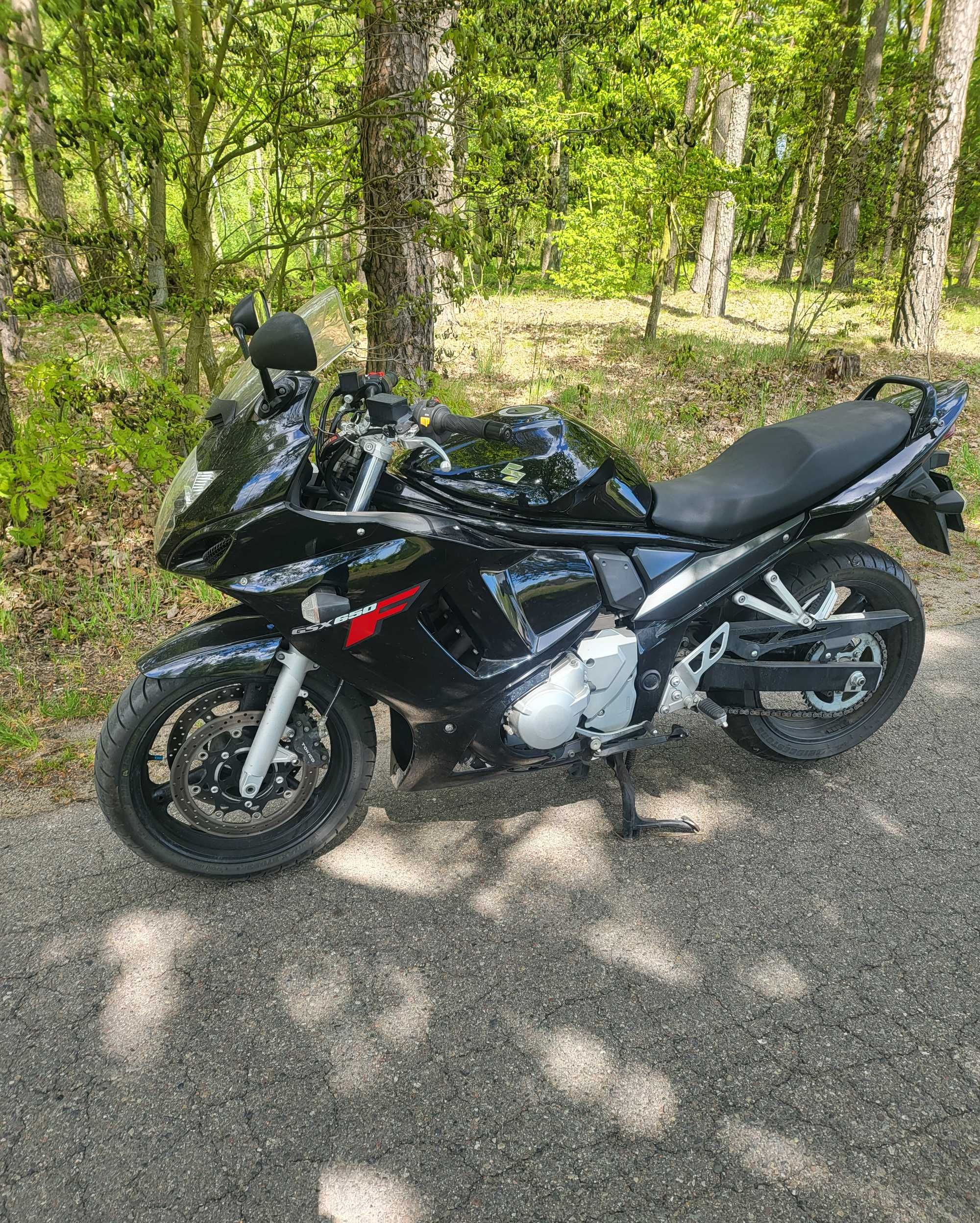 Suzuki Bandit GSX 650F 07r prawie jak nowa mini przebieg mega okazja