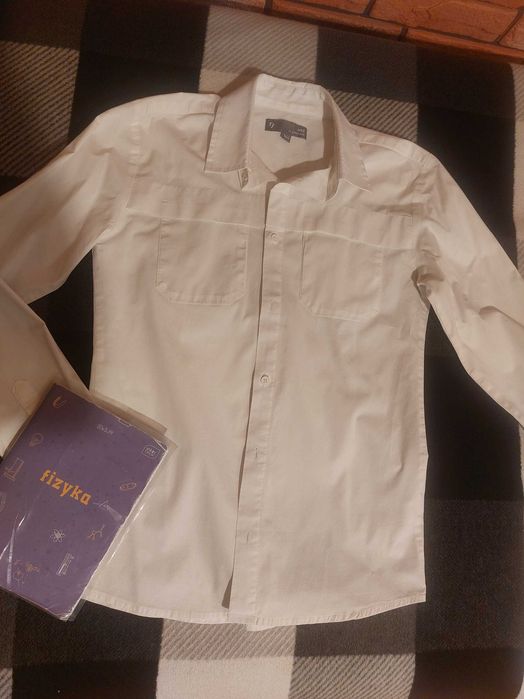 Biala koszula casual Reporter Young