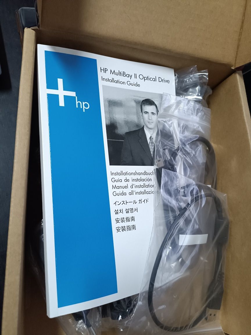 Odtwarzacz Zewnętrzny DvD Stacja Dokująca Do Laptopa Komputera HP