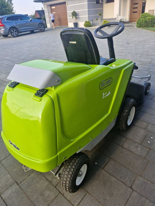 Kosiarka traktorek Grillo v2 16hp pompa automat rider z koszem