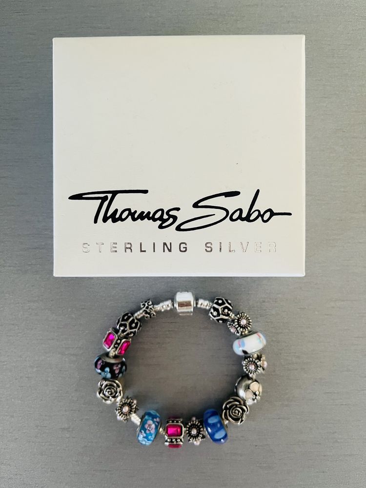 Срібний браслет із шармами Thomas Sabo