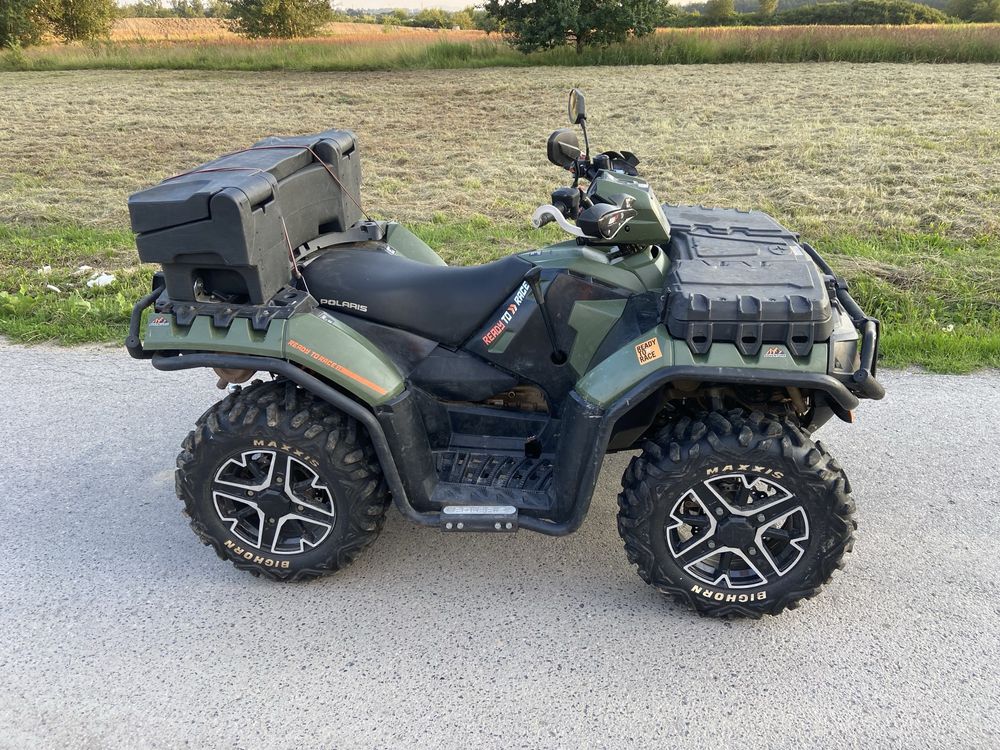 Polaris Sportsman 850 wspomaganie Full opcja kufer led grizzly can am
