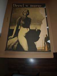 Oryginalny plakat "Drzwi w murze" 1973