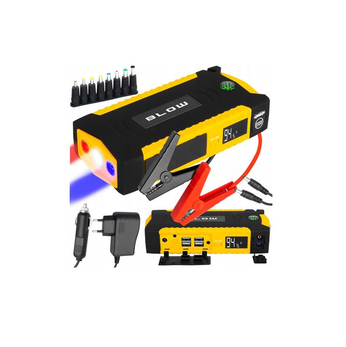 MOCNY Powerbank Jump starter rozruch booster 12V odpalanie samochodu