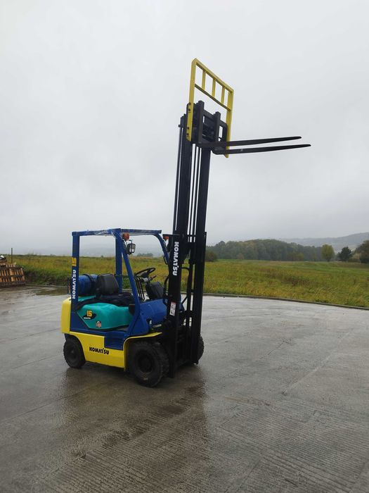 Wózek widłowy Komatsu 1.5 t LPG pozycjoner