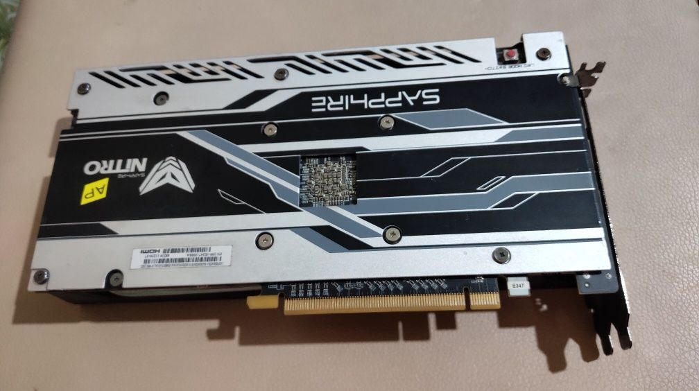 видеокарта Sapphire RX 470 8gb ddr5 256bit рабочая 1950память