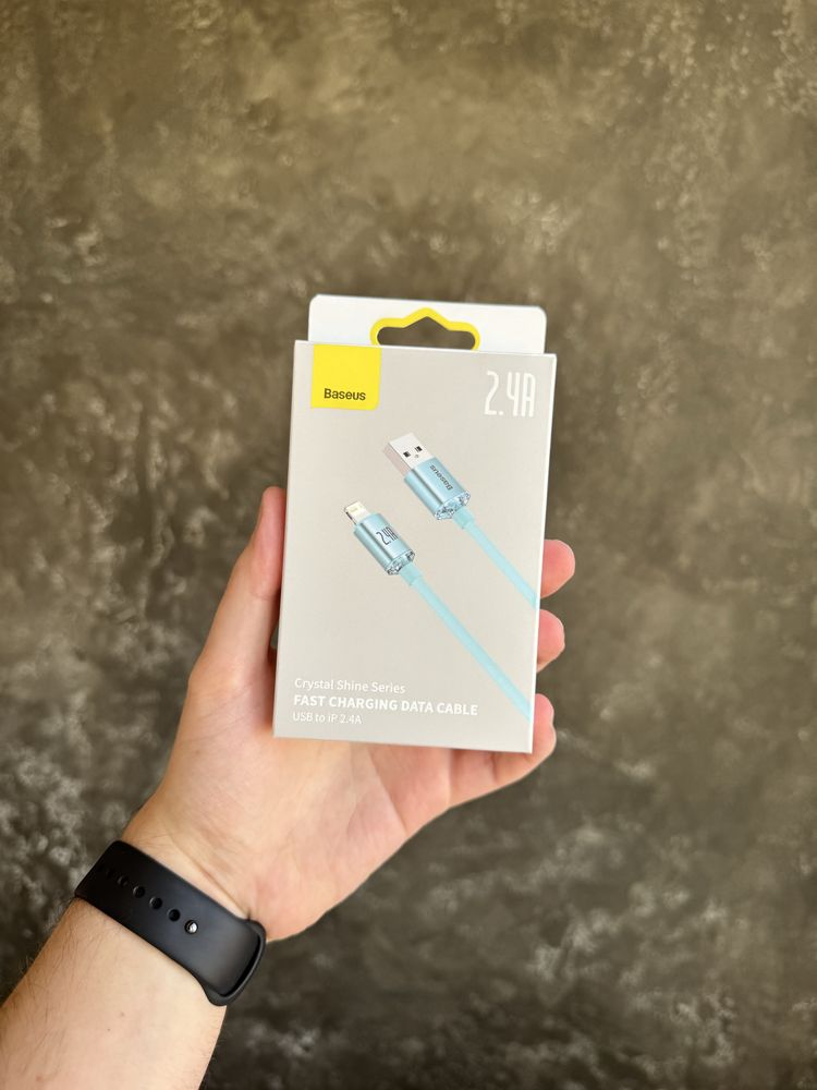 Кабель Baseus Crystal Shine Series Lightning 2.4A (1.2m)