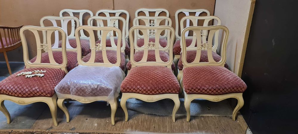 12 krzeseł  ludwikowskich