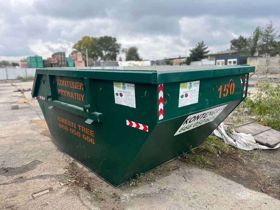 Kontenery do remontów, wywozu gruzu