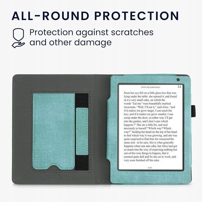 kwmobile etui kompatybilne z kobo aura h2o edition 2 syntetyczny