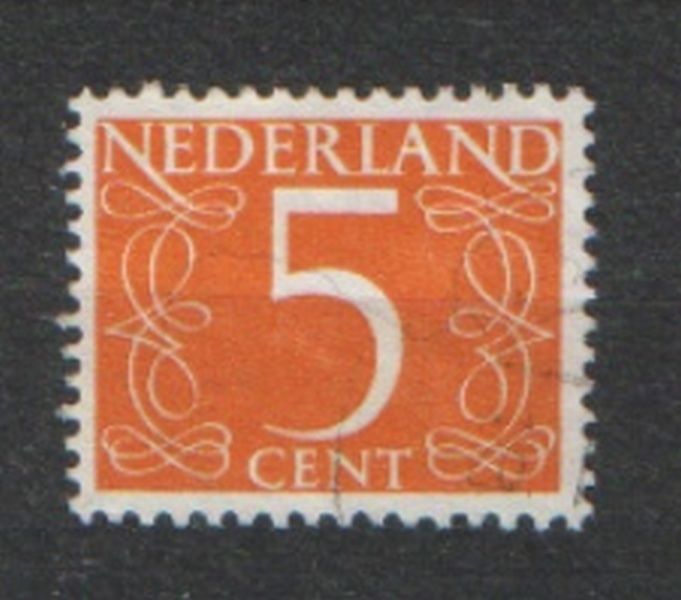 Zn. Holandia Mi 613, 20, 2 - 7, 9  kas 1953