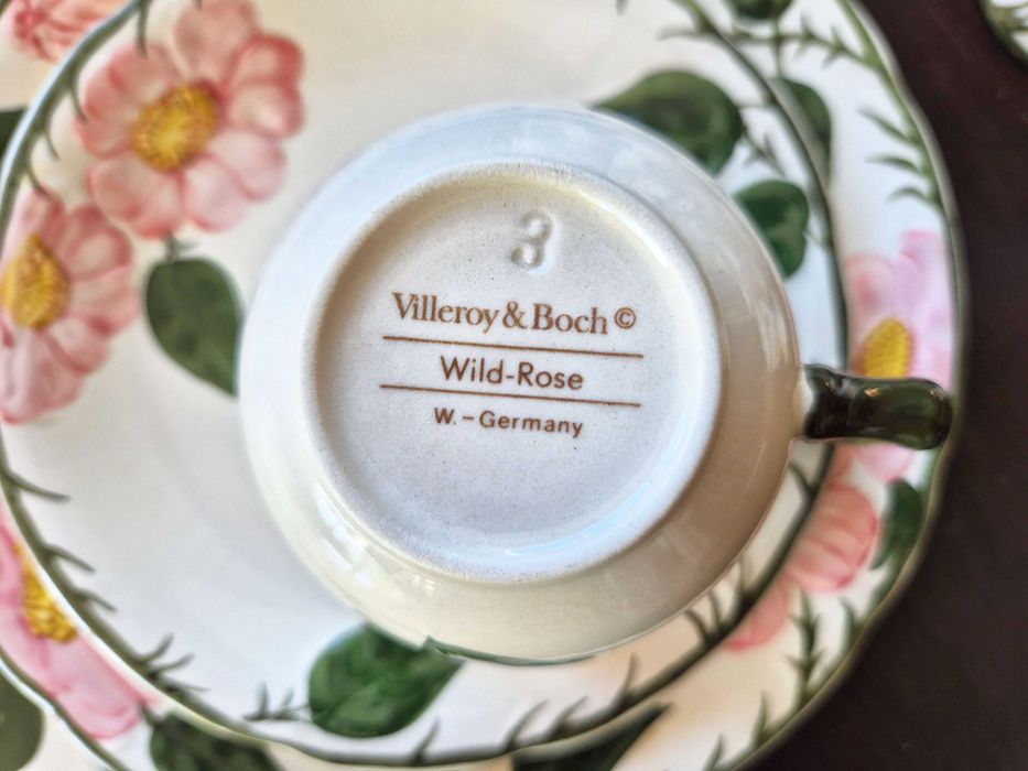 Villeroy Boch Wild Rose porcelana Made in Germany