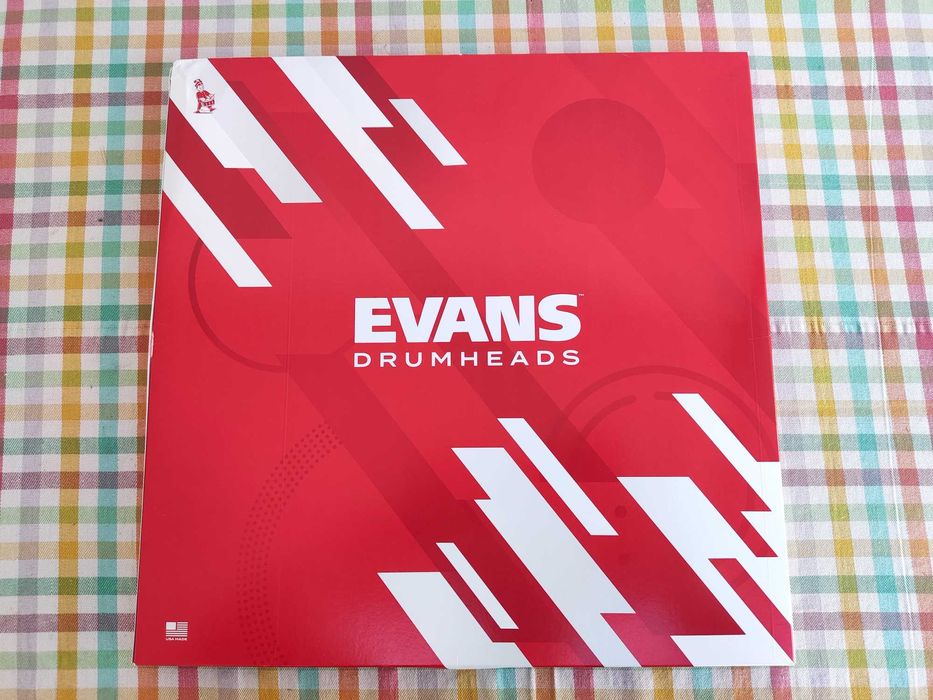 Evans G2 Clear Rock Pack 14" + 10" 12" 16" NOVO