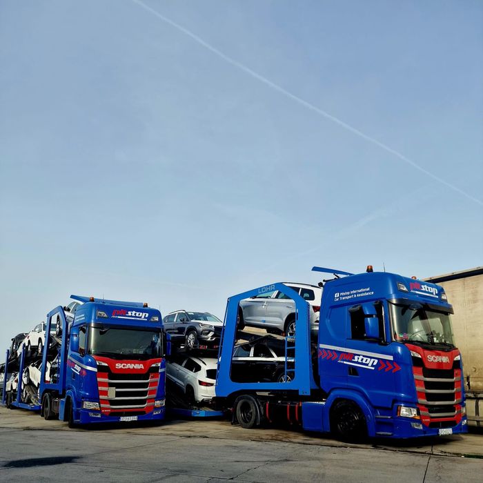 Tansport pojazdów z Włoch/Słowenii/Chorwacji do Polski