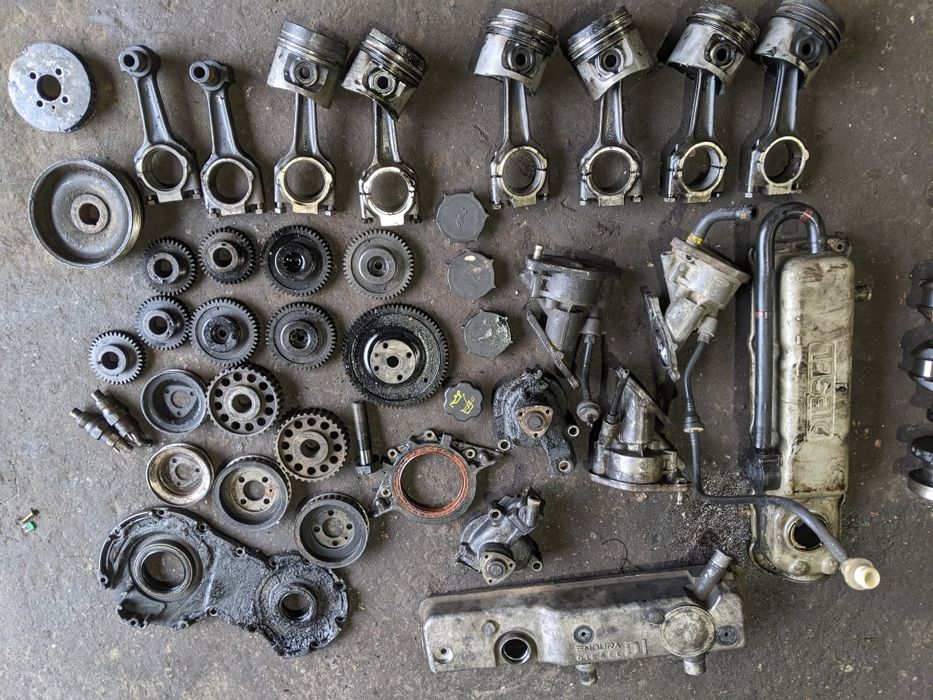 Блок двигателя ford escort 1.6 дизель