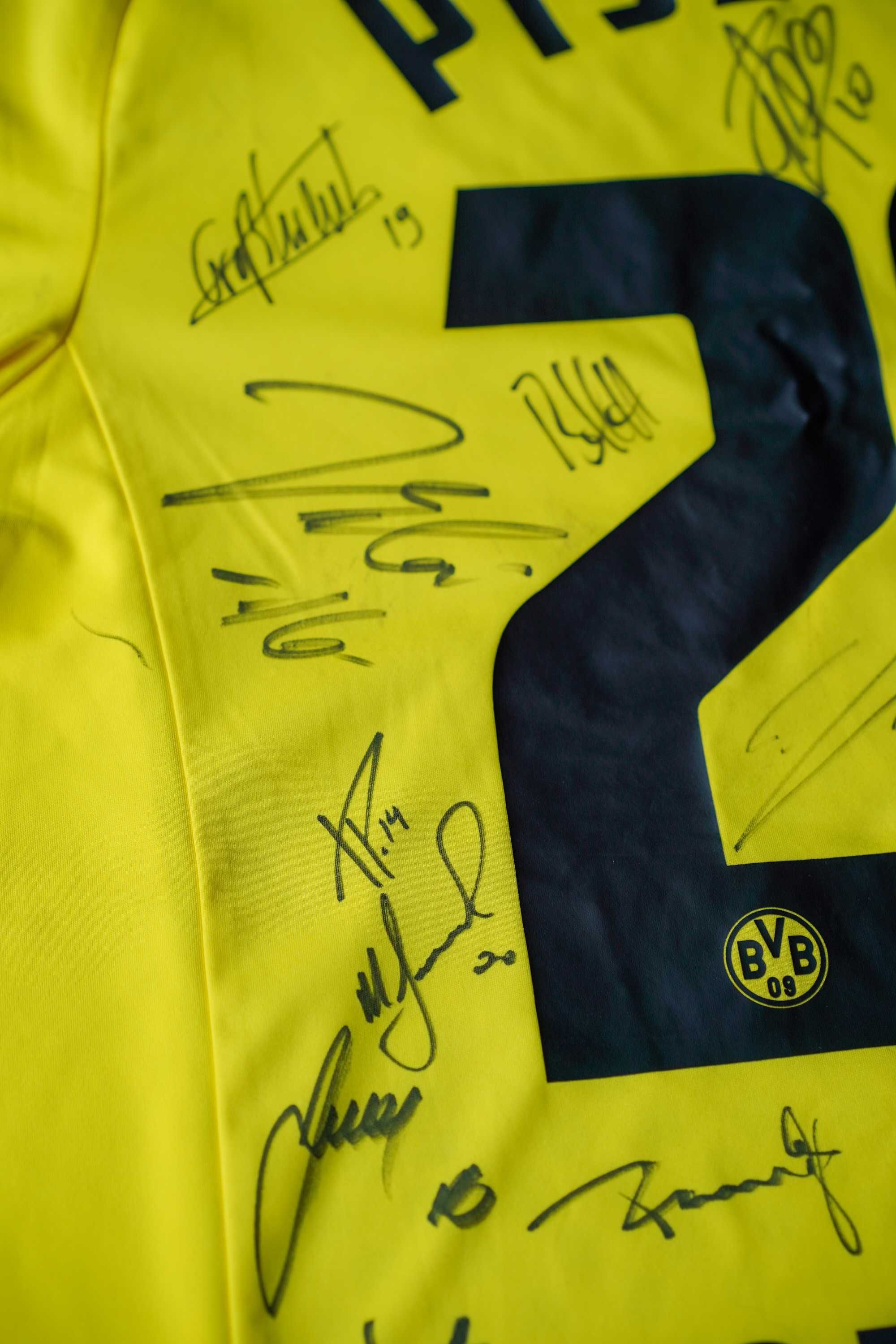 Piszczek, Lewandowski koszulka z autotiografami BVB 09, 2010-11