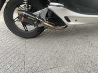 Ponteira e tubo de escape PCX