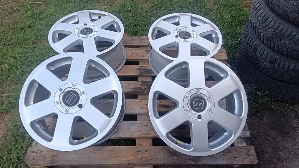 felgi 5x100 17" audi a3 seat skoda vw wysylka