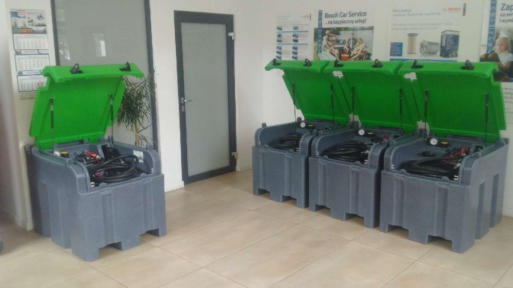 ŁOWICZ Zbiornik mobIlny na paliwo diesel 400 litrów PROMOCJA Fortis