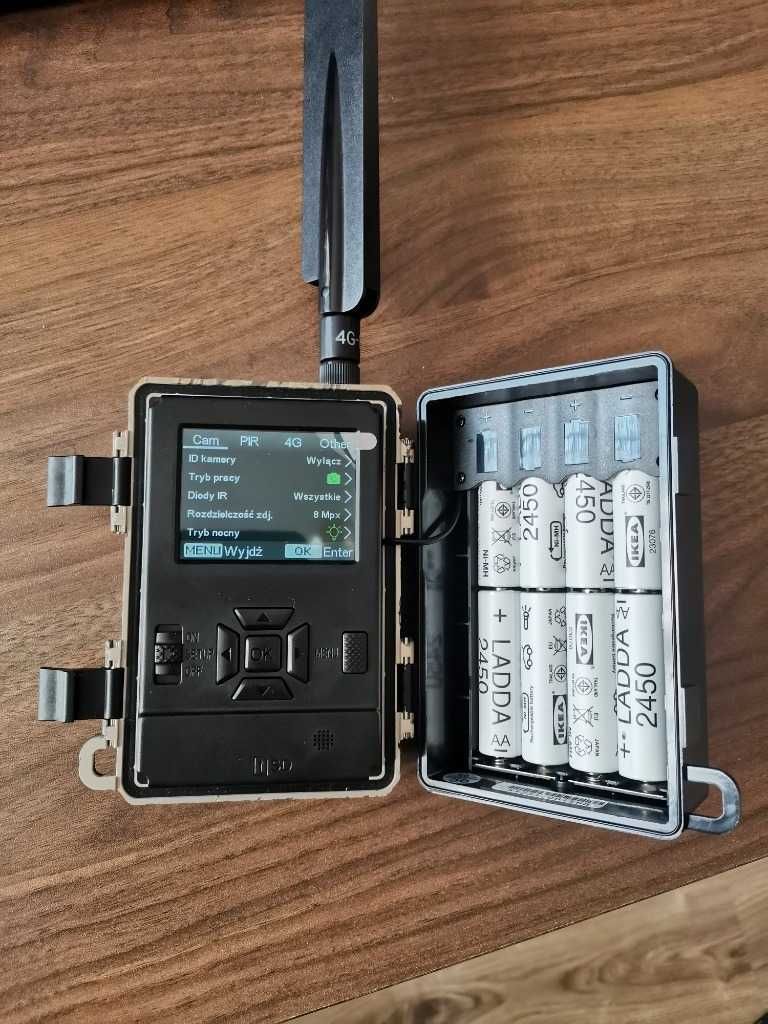 NOWA Fotopułapka, kamera leśna 5.8 CG, MMS, GPS, 4G LTE, FHD
