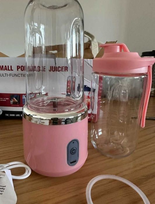 Аккумуляторний, портативний USB блендер, шейкер.