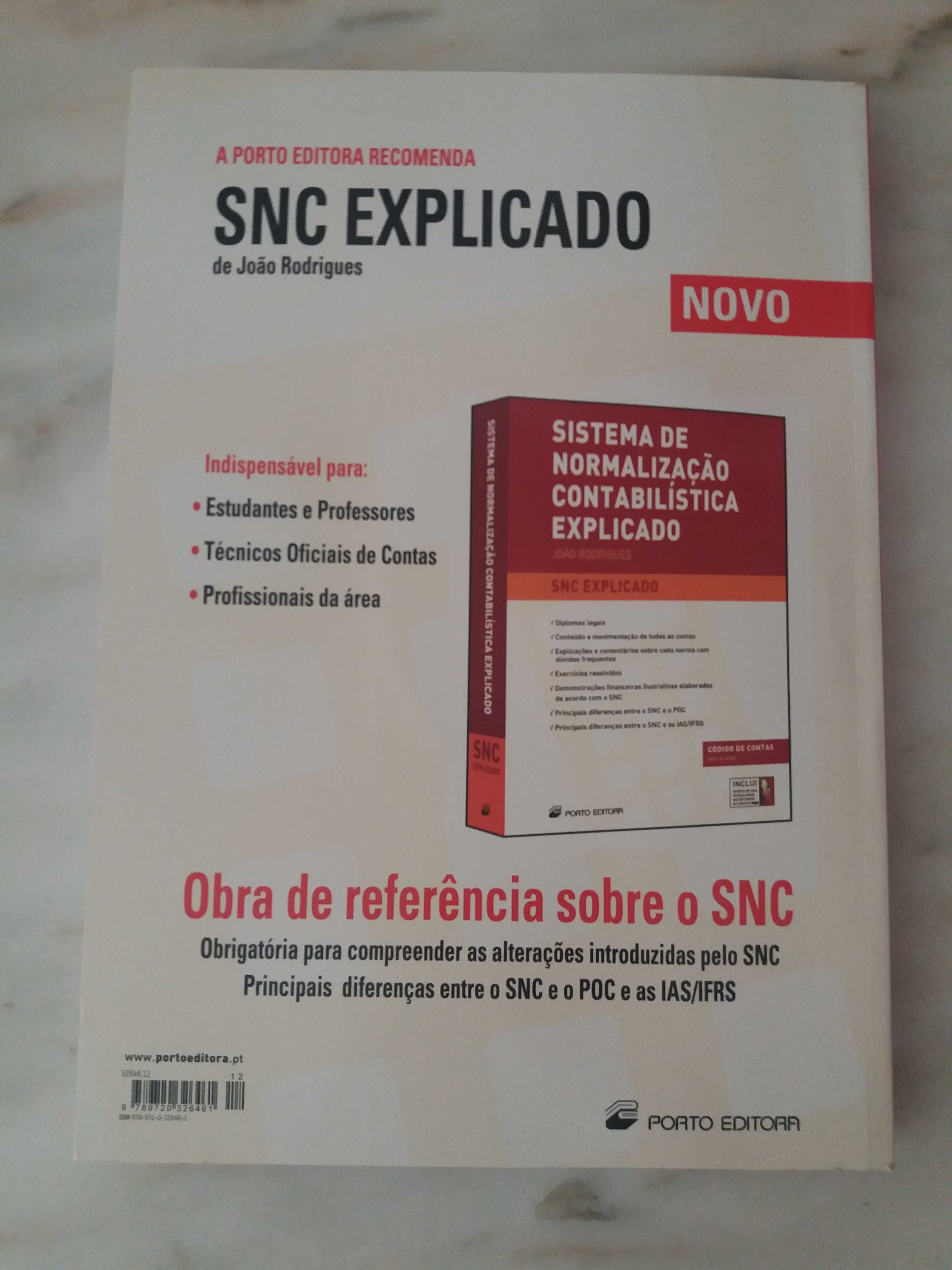 Livro SNC - Sistema de Normalização Contabilística